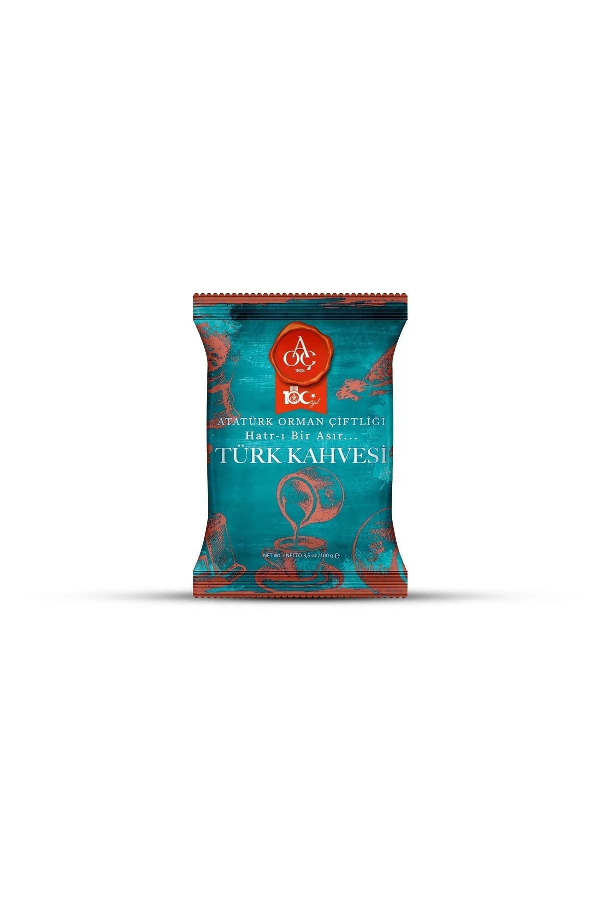 Atatürk Orman Çiftliği Türk Kahvesi 100 gr 5 Adet