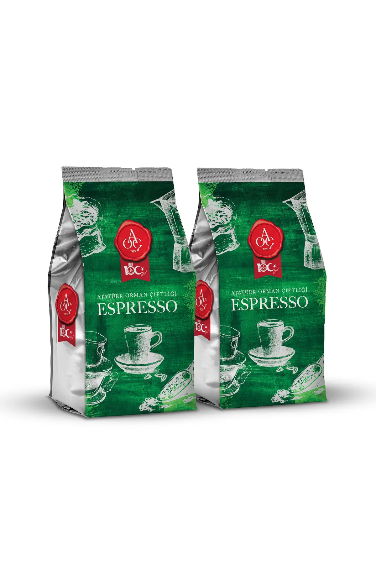 Atatürk Orman Çiftliği 2 Adet Espresso Çekirdek 500 gr